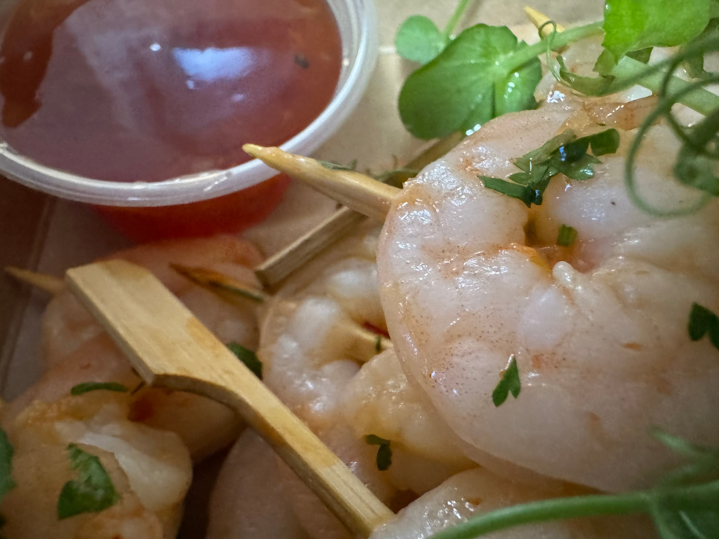 Tiger Prawns, Sweet Chilli & Coriander
