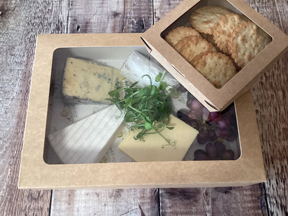 Selection of Cheese, Black Grapes & Biscuits