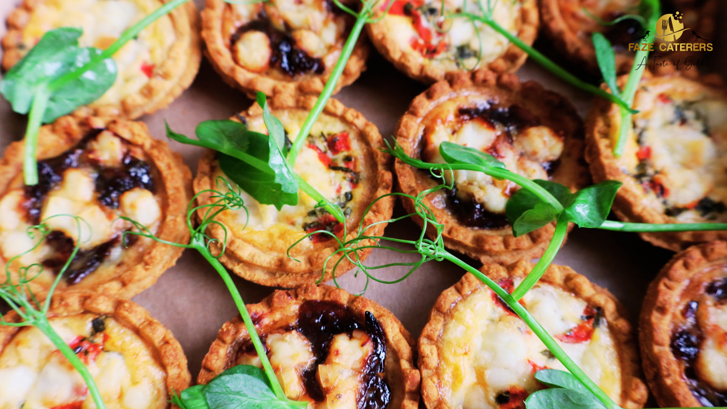 Selection of Mini Quiches (V)