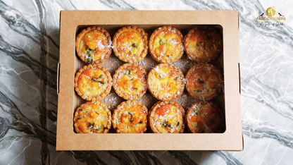 Mini Butternut Squash, Sage & Parmesan Quiches