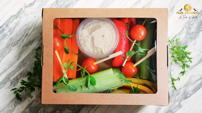 Vegetable Crudités With Houmous